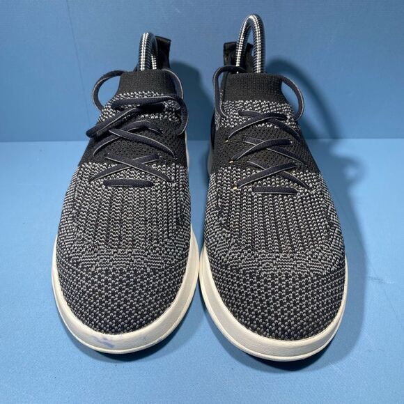 FITFLOP Uberknit Women High Top Slip-On Sneaker US 5EU 36 Black E91 -461 - Picture 2 of 7